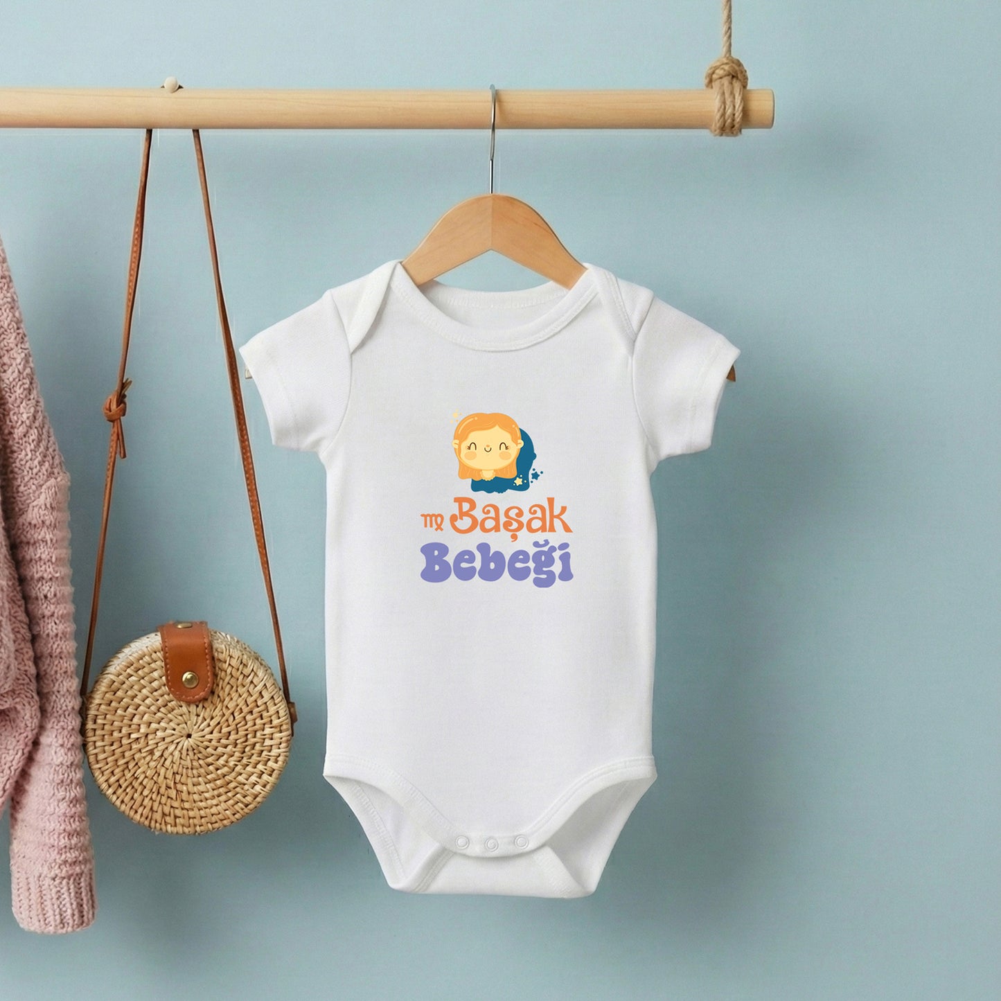 Başak Bebeği – %100 Pamuk Baskılı Bebek Badi | Kivvy SoftTouch™