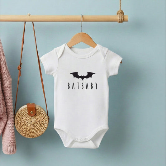 Bat Baby – %100 Pamuk Baskılı Bebek Badi | Kivvy SoftTouch™