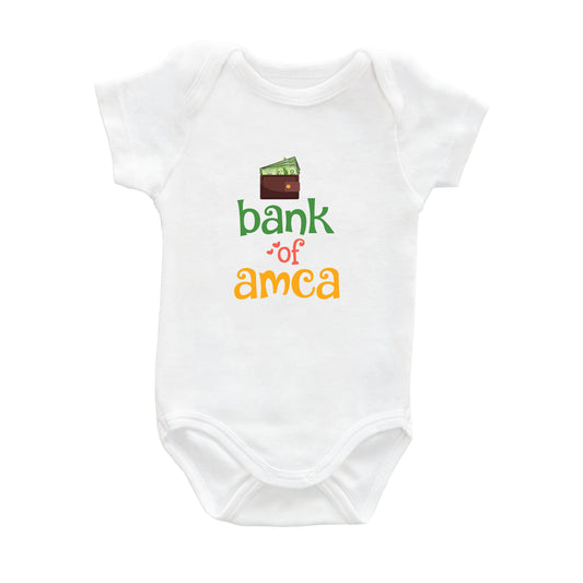 Bank of Amca – %100 Pamuk Baskılı Bebek Badi | Kivvy SoftTouch™